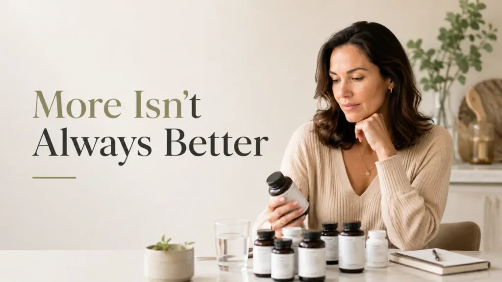 Why More Supplements Aren’t Always Better